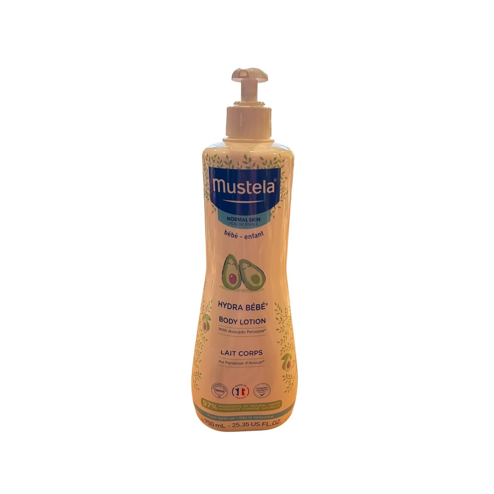 Mustela Hydra Bebe Body Lotion 750ml 25.35 oz Avocado Perseose Baby Skin